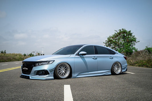 Honda Accord 10.5th Gen facelift 2021-2022 with Aftermarket Parts - Upper Valences ABS from Yofer USA