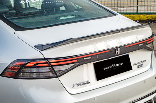 Honda Accord 11th Gen CY1 CY2 2023 2024 with Aftermarket Parts - Rear Lip Spoiler ABS from Yofer USA