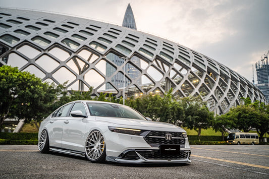 Honda Accord 11th Gen CY1 CY2 2023 2024 with Aftermarket Parts - Front Lip PP from Yofer USA