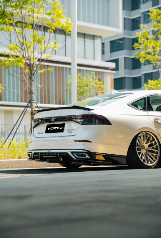 Honda Accord 11th Gen CY1 CY2 2023 2024 with Aftermarket Parts - Rear Diffuser PP from Yofer USA