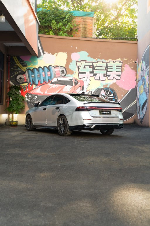 Honda Accord 11th Gen CY1 CY2 2023 2024 with Aftermarket Parts - Rear Lip Spoiler ABS from Yofer USA