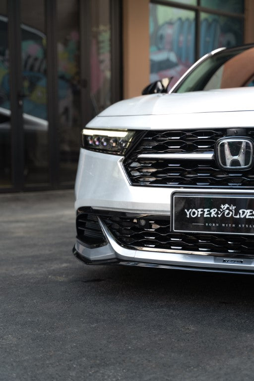 Honda Accord 11th Gen CY1 CY2 2023 2024 with Aftermarket Parts - Front Lip PP from Yofer USA