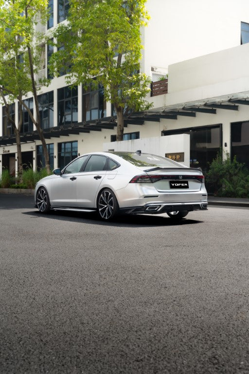 Honda Accord 11th Gen CY1 CY2 2023 2024 with Aftermarket Parts - Side Skirts PP from Yofer USA