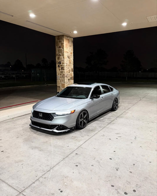 Honda Accord 11th Gen CY1 CY2 2023 2024 with Aftermarket Parts - Front Lip PP from Yofer USA