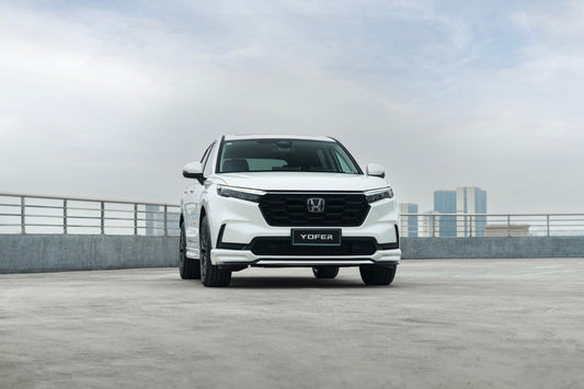 Honda CR-V 6th Gen 2023-ON with Aftermarket Parts - Front Lip Splitter PP from Yofer USA