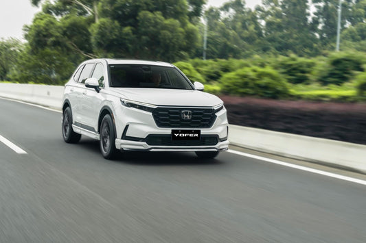 Honda CR-V 6th Gen 2023-ON with Aftermarket Parts - Front Lip Splitter PP from Yofer USA