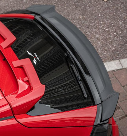 Honda Civic 10th Gen FK7 FK8 2017-2021 with Aftermarket Parts - Rear Spoiler ABS from Yofer USA