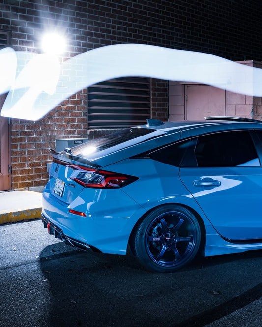 Honda Civic 11th Gen FL1 FL2 FL4 2022-ON with Aftermarket Parts - Rear Diffuser PP from Yofer USA