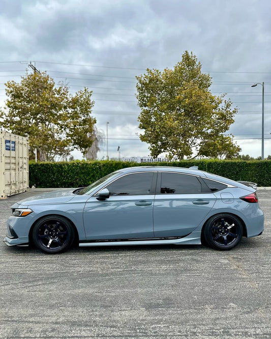 Honda Civic 11th Gen FE1 FE2 FE4 2022-ON & Civic 11th Gen FL1 FL2 FL4 2022-ON with Aftermarket Parts - Side Skirts PP from Yofer USA