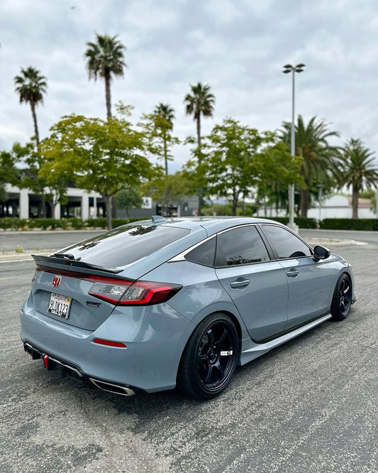 Honda Civic 11th Gen FE1 FE2 FE4 2022-ON & Civic 11th Gen FL1 FL2 FL4 2022-ON with Aftermarket Parts - Side Skirts PP from Yofer USA