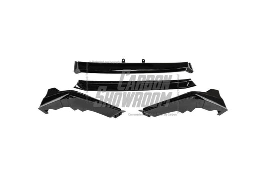 Honda Civic 11th Gen FE1 FE2 FE4 2022 2023 2024 & Civic 11th Gen FL1 FL2 FL4 2022 2023 2024 with Aftermarket Parts - V1 Front Lip Splitter PP from Yofer USA