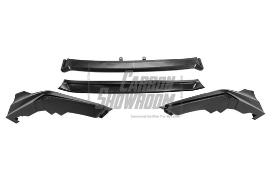 Honda Civic 11th Gen FE1 FE2 FE4 2022 2023 2024 & Civic 11th Gen FL1 FL2 FL4 2022 2023 2024 with Aftermarket Parts - V1 Front Lip Splitter PP from Yofer USA