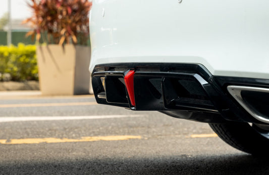 Honda Civic 11th Gen FL1 FL2 FL4 2022-ON with Aftermarket Parts - Rear Diffuser PP from Yofer USA
