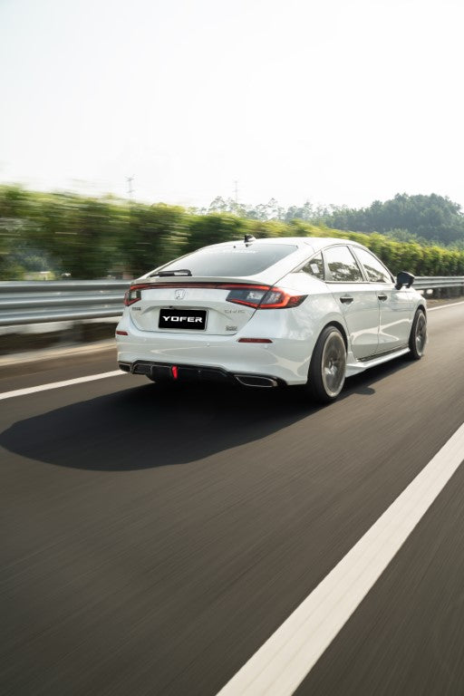 Honda Civic 11th Gen FL1 FL2 FL4 2022-ON with Aftermarket Parts - Rear Diffuser PP from Yofer USA