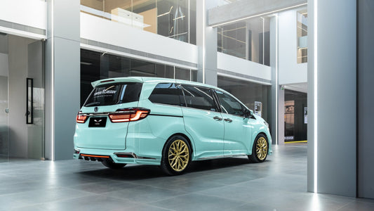 Honda Odyssey EX/EX-L/LX/Sport/Touring/Elite 2021-2024 with Aftermarket Parts - Rear Diffuser PP from Yofer USA