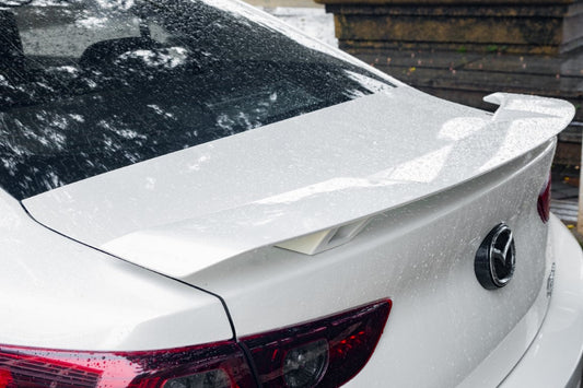 Mazda Mazda3 4th Gen BP 2019-ON with Aftermarket Parts - Rear Spoiler ABS from Yofer USA