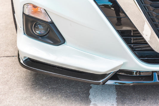 Nissan Altima L34 2019-2022 with Aftermarket Parts - Front Lip Splitter PP from Yofer USA
