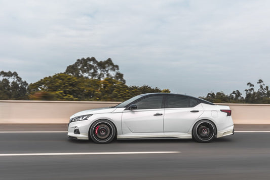 Nissan Altima L34 2019-2022 with Aftermarket Parts - Side Skirts PP from Yofer USA