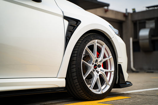 Toyota Camry 8th Gen XV70 TRD SE XSE LE XLE 2018-2024 with Aftermarket Parts - Widebody Wheel Arches PP from Yofer USA