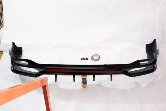 Toyota Avalon 5th Gen XX50 2019-2022 with Aftermarket Parts - Rear Diffuser & Canards PP from Yofer USA