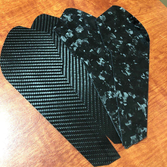 Aero Republic Carbon Fiber Arch Guards Mud Flaps Audi RS3 - Performance SpeedShop