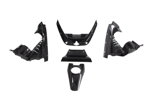 Aero Republic Carbon Fiber Engine Bay Panels OEM Style Replacement for Ferrari SF90 - Performance SpeedShop