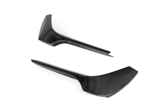 Aero Republic Carbon Fiber Front Bumper Corner Small Trim OEM Style Replacement for Ferrari SF90 - Performance SpeedShop