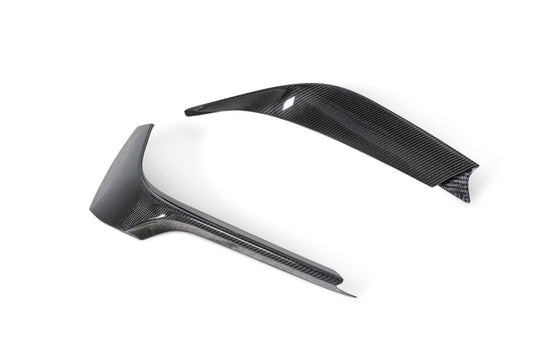 Aero Republic Carbon Fiber Front Bumper Corner Small Trim OEM Style Replacement for Ferrari SF90 - Performance SpeedShop