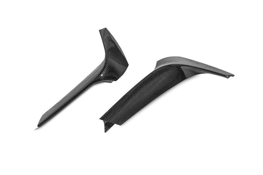 Aero Republic Carbon Fiber Front Bumper Corner Small Trim OEM Style Replacement for Ferrari SF90 - Performance SpeedShop