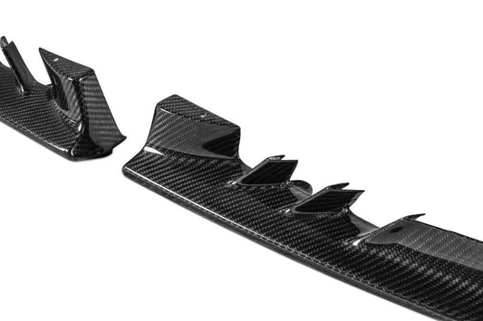 Aero Republic Carbon Fiber Front Lip Corners OEM Style Replacement for Ferrari SF90 - Performance SpeedShop