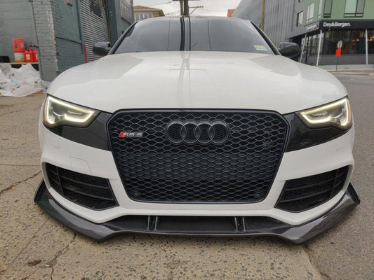 Aero Republic Carbon Fiber Front Lip For Audi RS5 B8 2013-2015 - Performance SpeedShop