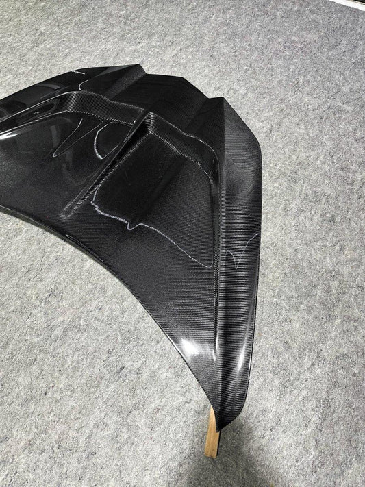 Aero Republic Carbon Fiber Hood Bonnet ST Style for Corvette C8 2020-ON - Performance SpeedShop