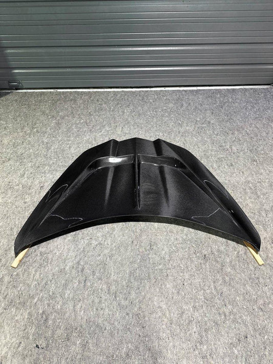 Aero Republic Carbon Fiber Hood Bonnet ST Style for Corvette C8 2020-ON - Performance SpeedShop