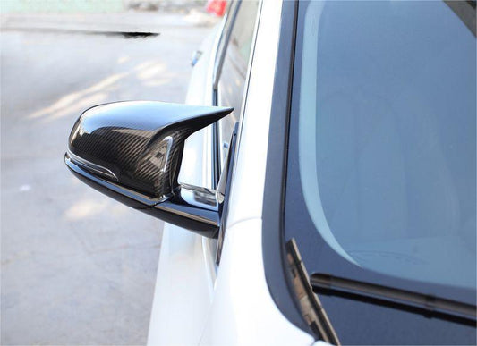 Aero Republic Carbon Fiber Mirror Caps Replacement MP Style For BMW Z4 G29 & GR Supra & F44 2 Series - Performance SpeedShop