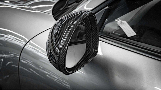 Aero Republic Carbon Fiber Mirror Cover Replacement for Porsche 911 991.1 991.2 Carrera / S / Turbo - Performance SpeedShop