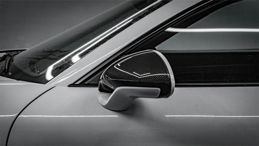 Aero Republic Carbon Fiber Mirror Cover Replacement for Porsche 911 991.1 991.2 Carrera / S / Turbo - Performance SpeedShop
