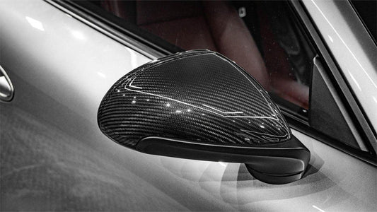 Aero Republic Carbon Fiber Mirror Cover Replacement for Porsche 911 991.1 991.2 Carrera / S / Turbo - Performance SpeedShop