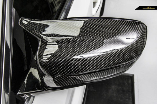 Aero Republic Carbon Fiber Mirror Covers Replacement M Style For BMW 8 Series G14 G15 G16 840i M850i - Performance SpeedShop