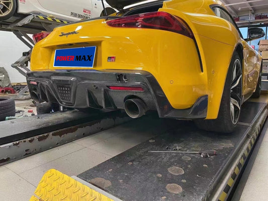 Aero Republic Carbon Fiber Rear Diffuser OEM Replacement For Toyota Supra A90 GR - Performance SpeedShop