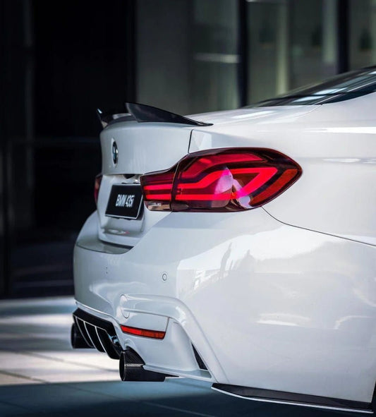 Aero Republic Carbon Fiber Rear Spoiler M4 Style for BMW F80 F30 F32 F82 F33 F83 F36 - Performance SpeedShop