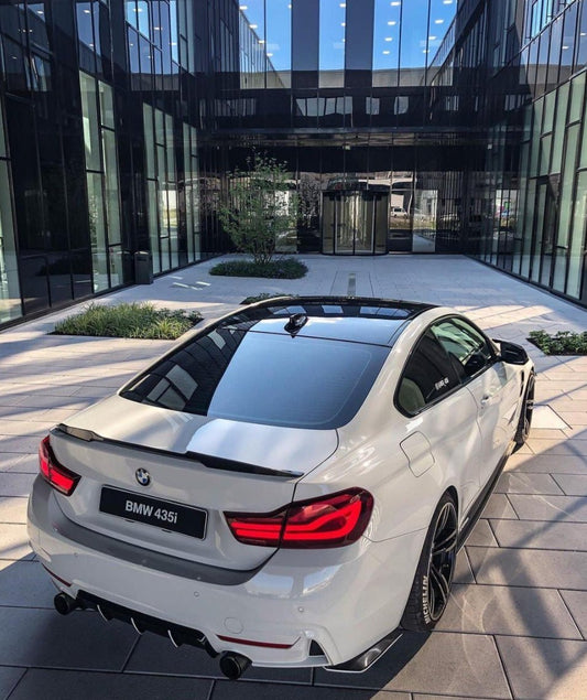 Aero Republic Carbon Fiber Rear Spoiler M4 Style for BMW F80 F30 F32 F82 F33 F83 F36 - Performance SpeedShop