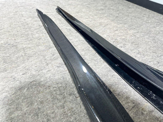 Aero Republic Carbon Fiber Side Skirts 5VM Style for Corvette C8 2020-ON - Performance SpeedShop
