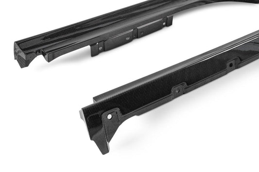 Aero Republic Carbon Fiber Side Skirts OEM Style Replacement for Ferrari SF90 - Performance SpeedShop