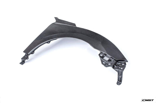 Honda Civic 10th Gen FC1 FC2 FC5 FC6 2016-2021 & FC3 FC4 2017-2021 Civic 10th Gen FC3 FC4 FK7 2017-2021 with Aftermarket Parts - Front Fenders Carbon Fiber / FRP from CMST Tuning