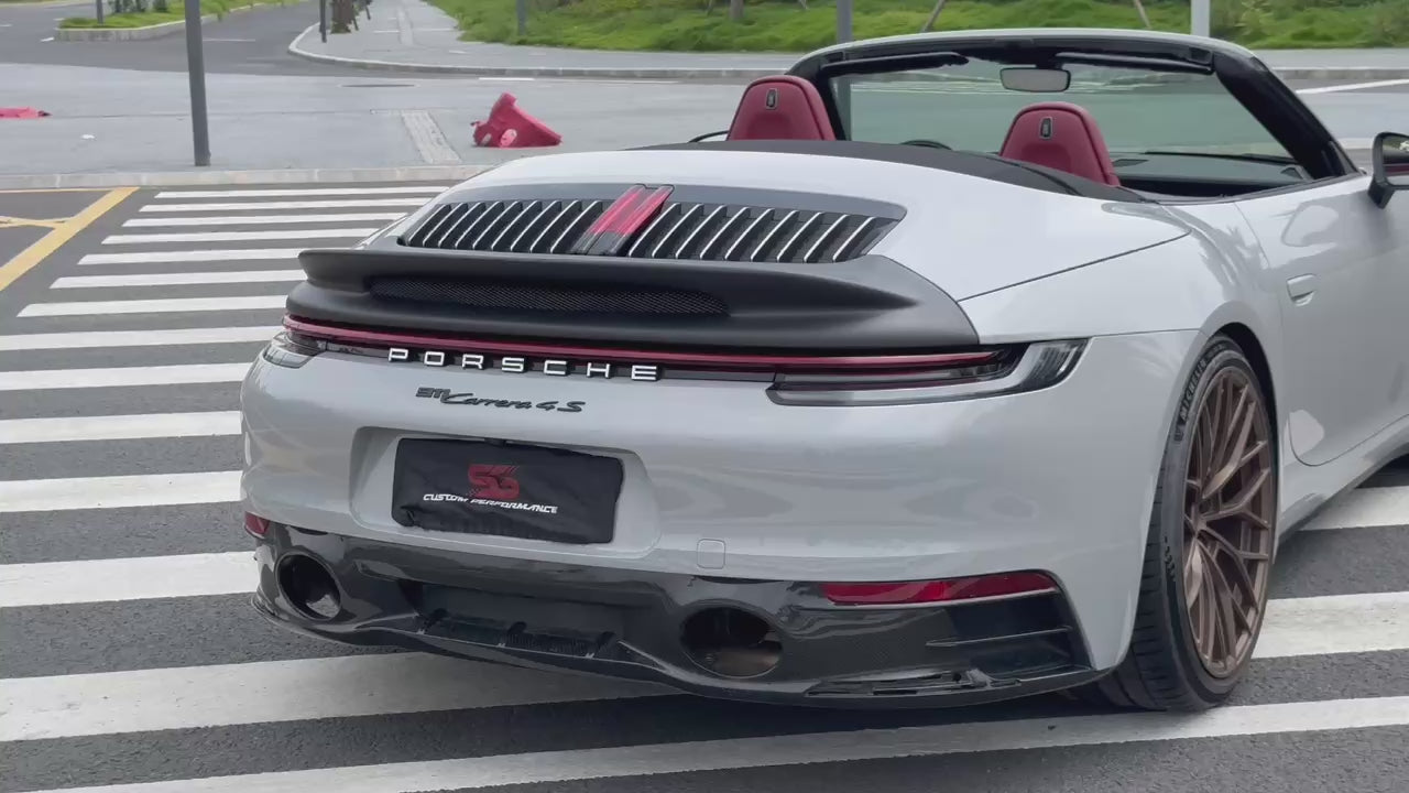 ArmorExtend ART Ducktail Spoiler for Porsche 911 992 992.1 Carrera Base/S/T/4/4S/GTS Carbon Fiber