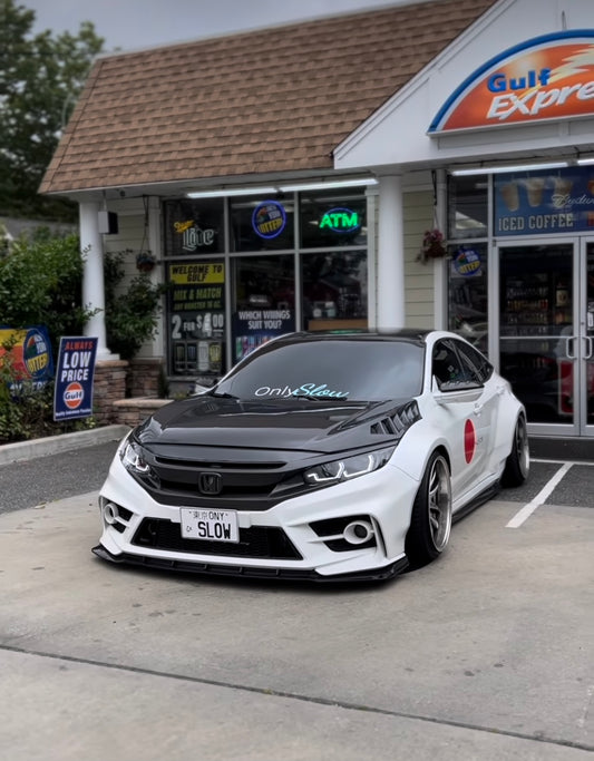 CMST Tuning Carbon Fiber Hood Bonnet Ver.1 for Honda 10th Gen Civic