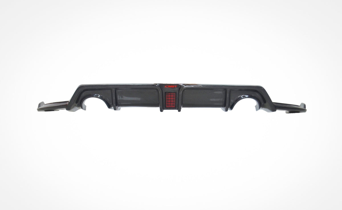 CMST Tuning Carbon Fiber Rear Diffuser for Honda 10th Gen Civic Sedan Dual Exit