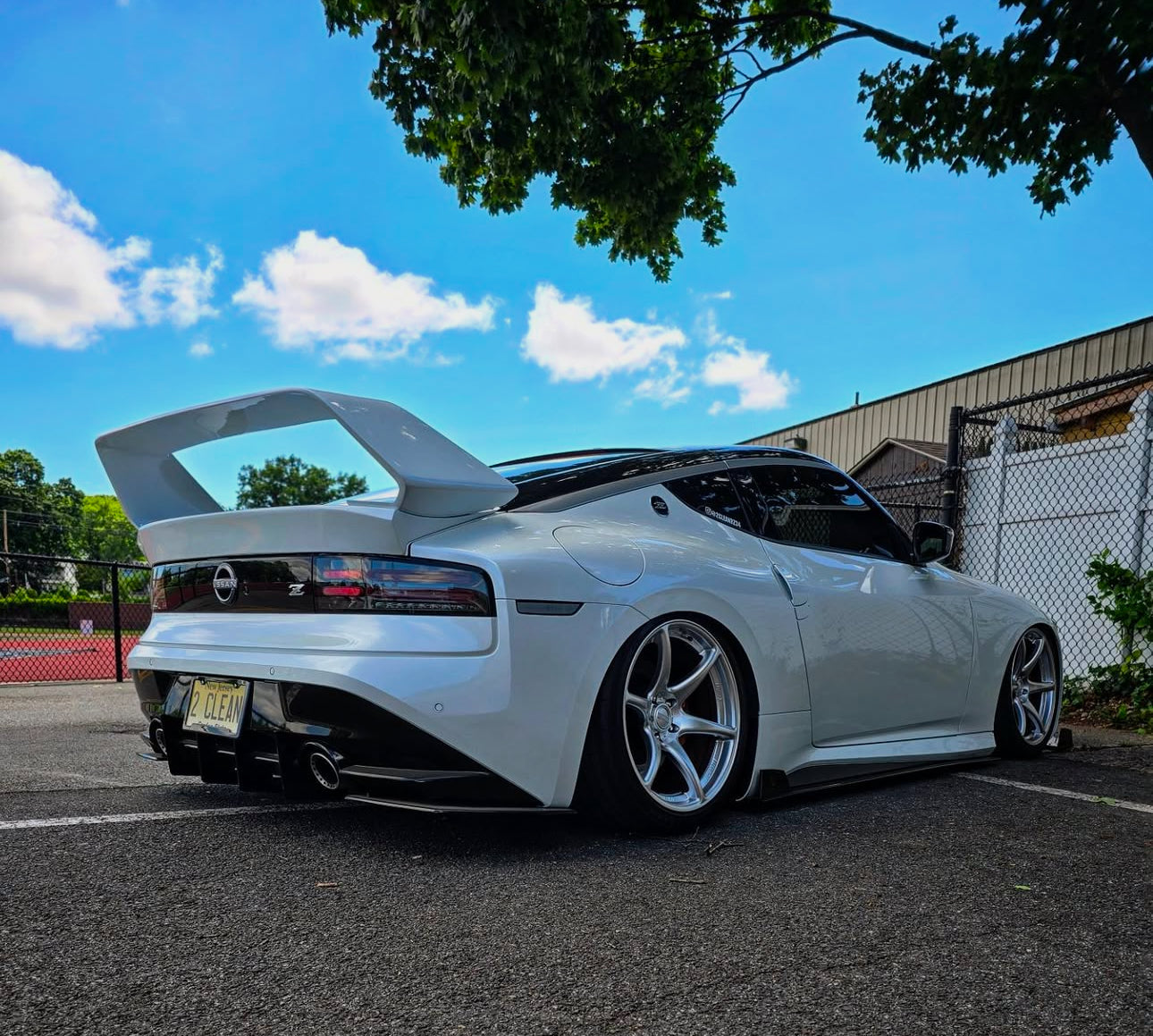 Nissan Z 400Z RZ34 Fairlady 2022-ON with Aftermarket Parts - Rear Spoiler Wing Carbon Fiber / FRP from PROJECT WIDEBODY