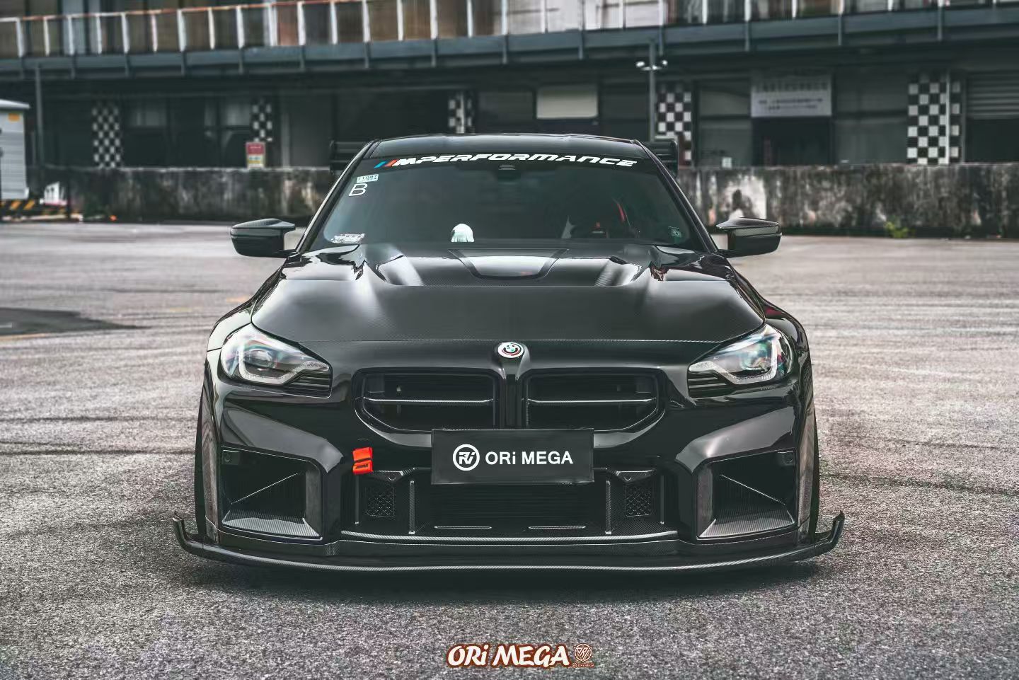 BMW M2 M2CS G87 2023-ON & 2 Series 230i M240i G42 2022-ON with Aftermarket Parts - ART Vented Transparent Glass V2 Style Hood Bonnet Double-sided Dry Pre-preg Carbon Fiber from ArmorExtend