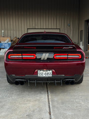CMST Tuning Rear Duck Bill Tail Spoiler for Challenger Hellcat Redeye Scat Pack 392 Sedan Carbon Fiber/FRP